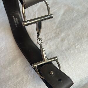 Gucci Tom Ford Horsebit Leather Belt XS Vintage